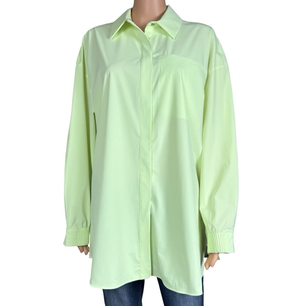 Nike Womens Medium Shirt Dri Fit Moisture Wicking Oversize Long Sleeve HM8385